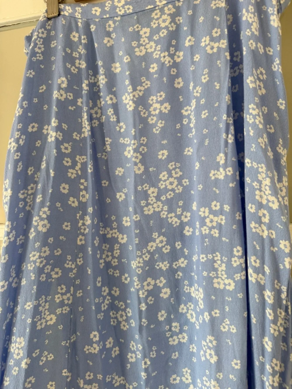 & Other Stories Blue Floral Midi Skirt - Picture 7 of 7